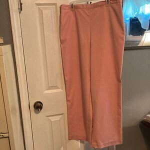 Alfred Dunner Soft Pink Trousers Size 18